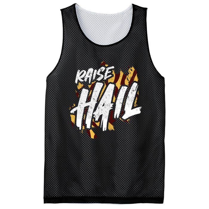 Raise Hail Washington American Football Mesh Reversible Basketball Jersey Tank