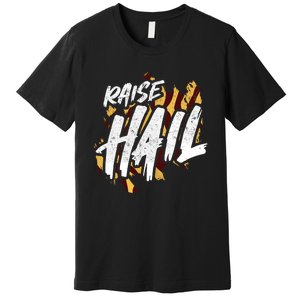 Raise Hail Washington American Football Premium T-Shirt