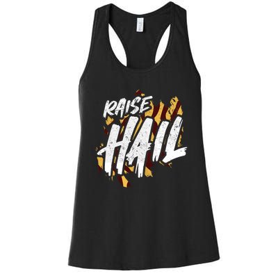 Raise Hail Washington American Football Women's Racerback Tank