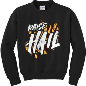 Raise Hail Washington American Football Kids Sweatshirt