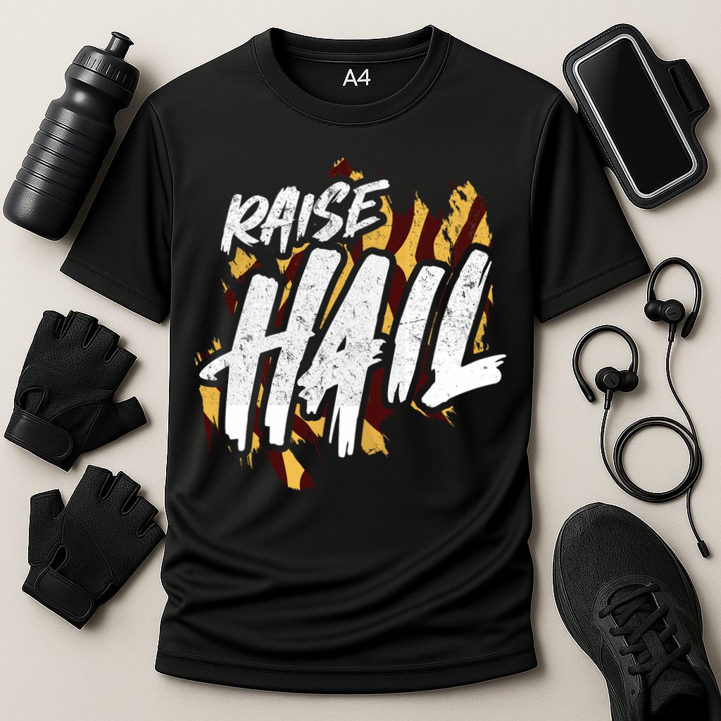 Raise Hail Washington American Football Cooling Performance Crew T-Shirt