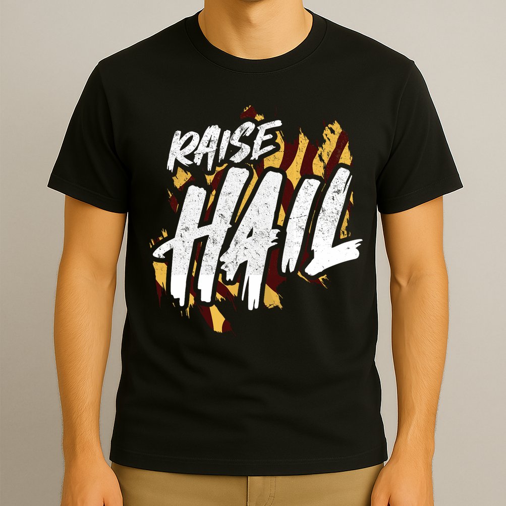 Raise Hail Washington American Football T-Shirt