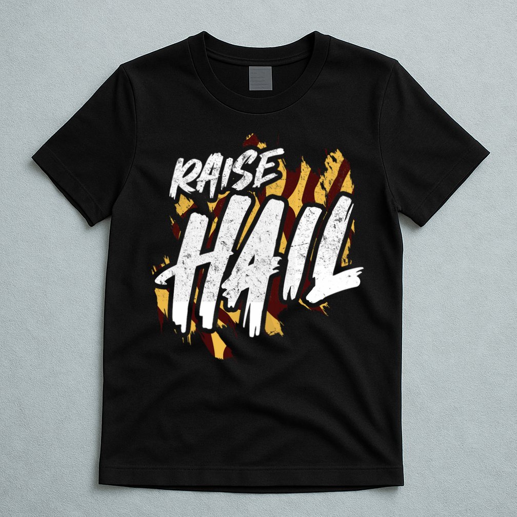 Raise Hail Washington American Football T-Shirt