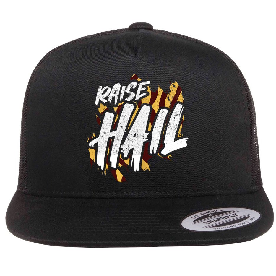 Raise Hail Washington American Football Flat Bill Trucker Hat