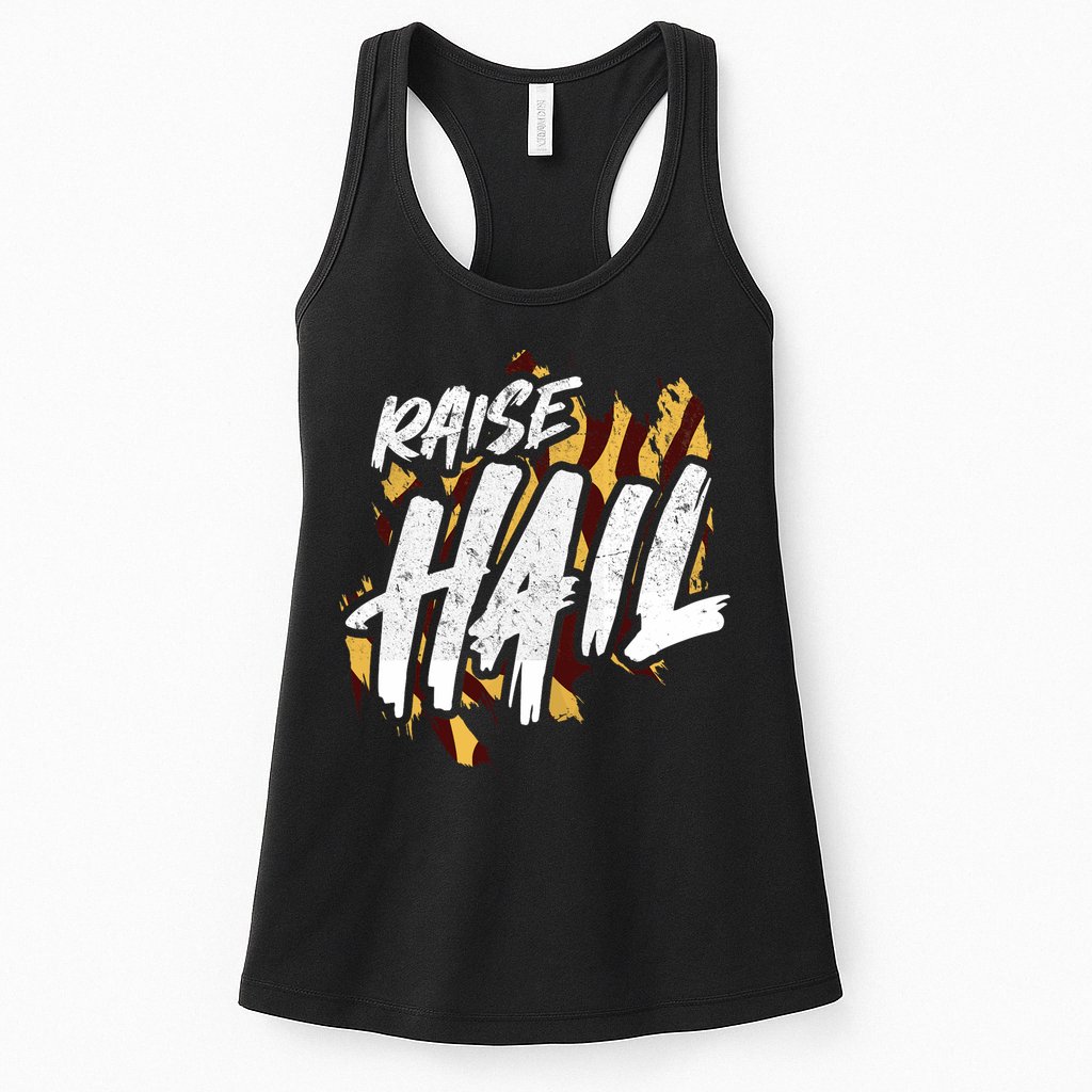 Raise Hail Washington American Football Womens Tank Top