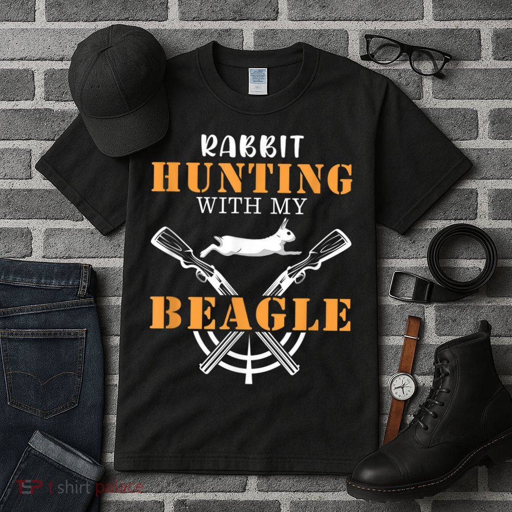 Rabbit Hunting With My Beagle Cute Proud Hunter Outfit Tall T-Shirt