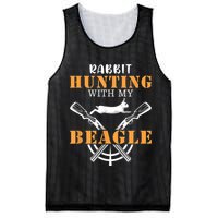 Rabbit Hunting With My Beagle Cute Proud Hunter Outfit Mesh Reversible Basketball Jersey Tank