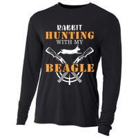 Rabbit Hunting With My Beagle Cute Proud Hunter Outfit Cooling Performance Long Sleeve Crew