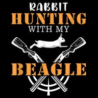 Rabbit Hunting With My Beagle Cute Proud Hunter Outfit Cooling Performance Long Sleeve Crew