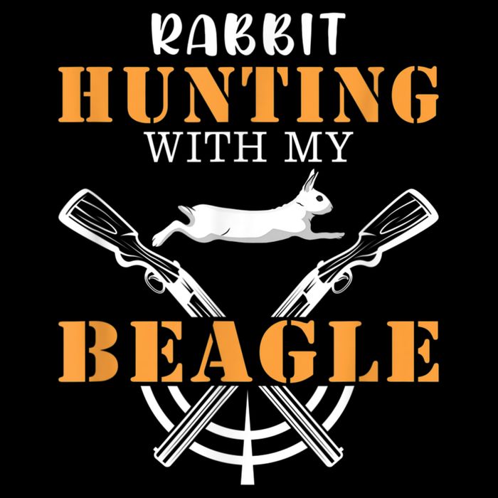 Rabbit Hunting With My Beagle Cute Proud Hunter Outfit Cooling Performance Long Sleeve Crew