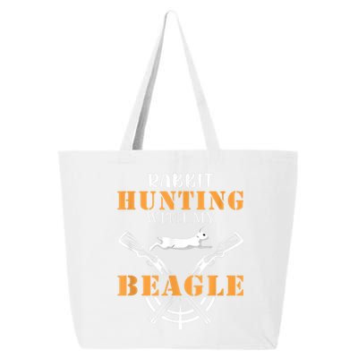 Rabbit Hunting With My Beagle Cute Proud Hunter Outfit 25L Jumbo Tote