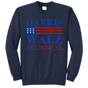 Retro Harris Waltz 2024 Usa Flag Support Kamala IM With Her Sweatshirt