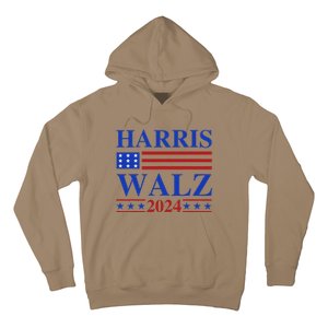 Retro Harris Waltz 2024 Usa Flag Support Kamala IM With Her Hoodie