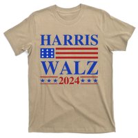 Retro Harris Waltz 2024 Usa Flag Support Kamala IM With Her T-Shirt