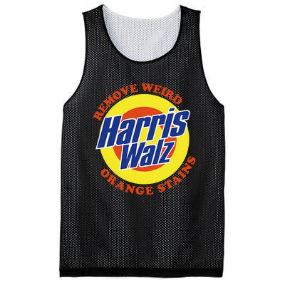 Retro Harris Walz Remove Weird Orange Stains Mesh Reversible Basketball Jersey Tank