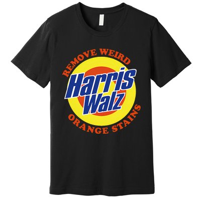 Retro Harris Walz Remove Weird Orange Stains Premium T-Shirt