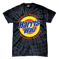 Retro Harris Walz Remove Weird Orange Stains Tie-Dye T-Shirt