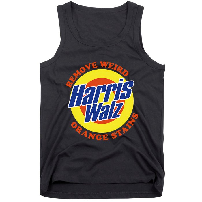 Retro Harris Walz Remove Weird Orange Stains Tank Top