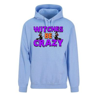 Retro Halloween Witches Be Crazy Gift Unisex Surf Hoodie