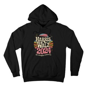 Retro Harris Walz 2024 Kamala Harris Tim Walz Election Hoodie