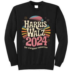 Retro Harris Walz 2024 Kamala Harris Tim Walz Election Sweatshirt