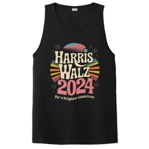 Retro Harris Walz 2024 Kamala Harris Tim Walz Election PosiCharge Competitor Tank