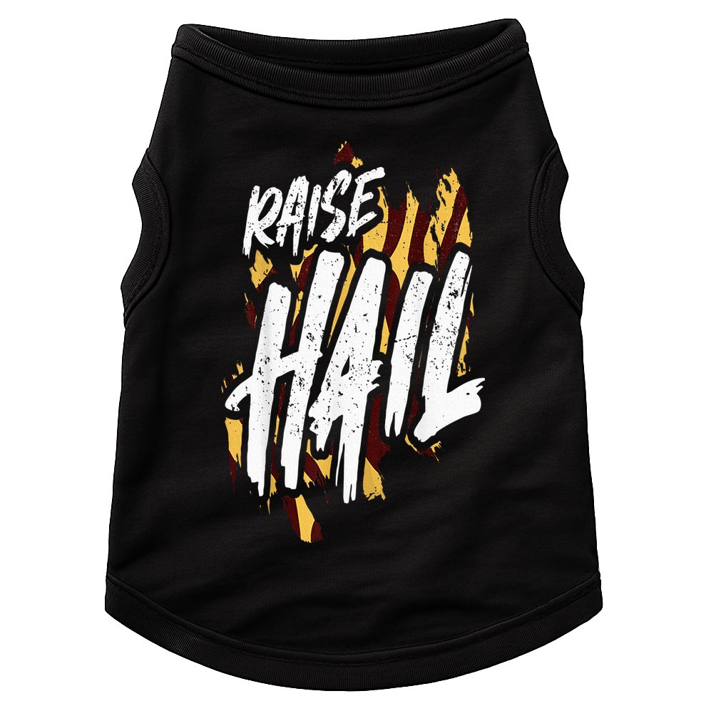 Raise Hail Washington American Football Doggie Tank