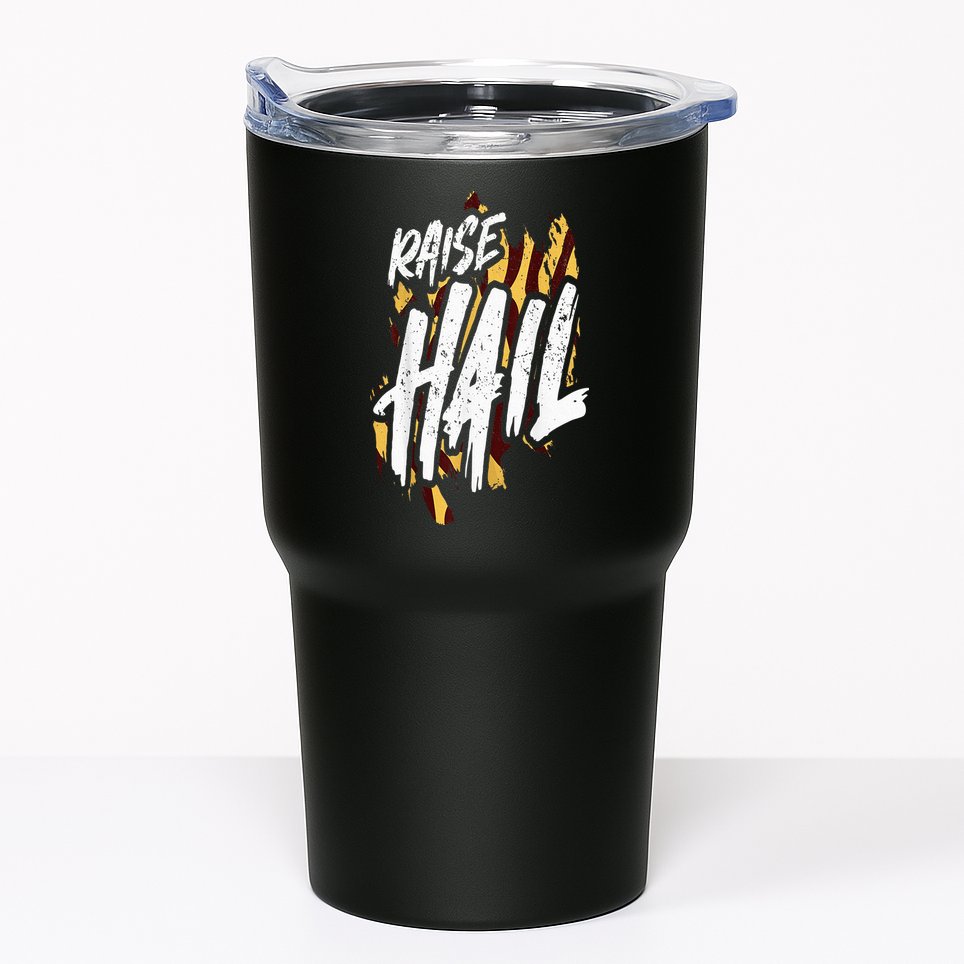 Raise Hail Washington American Football Tumbler
