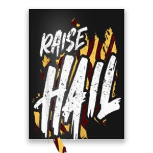 Raise Hail Washington American Football Poster