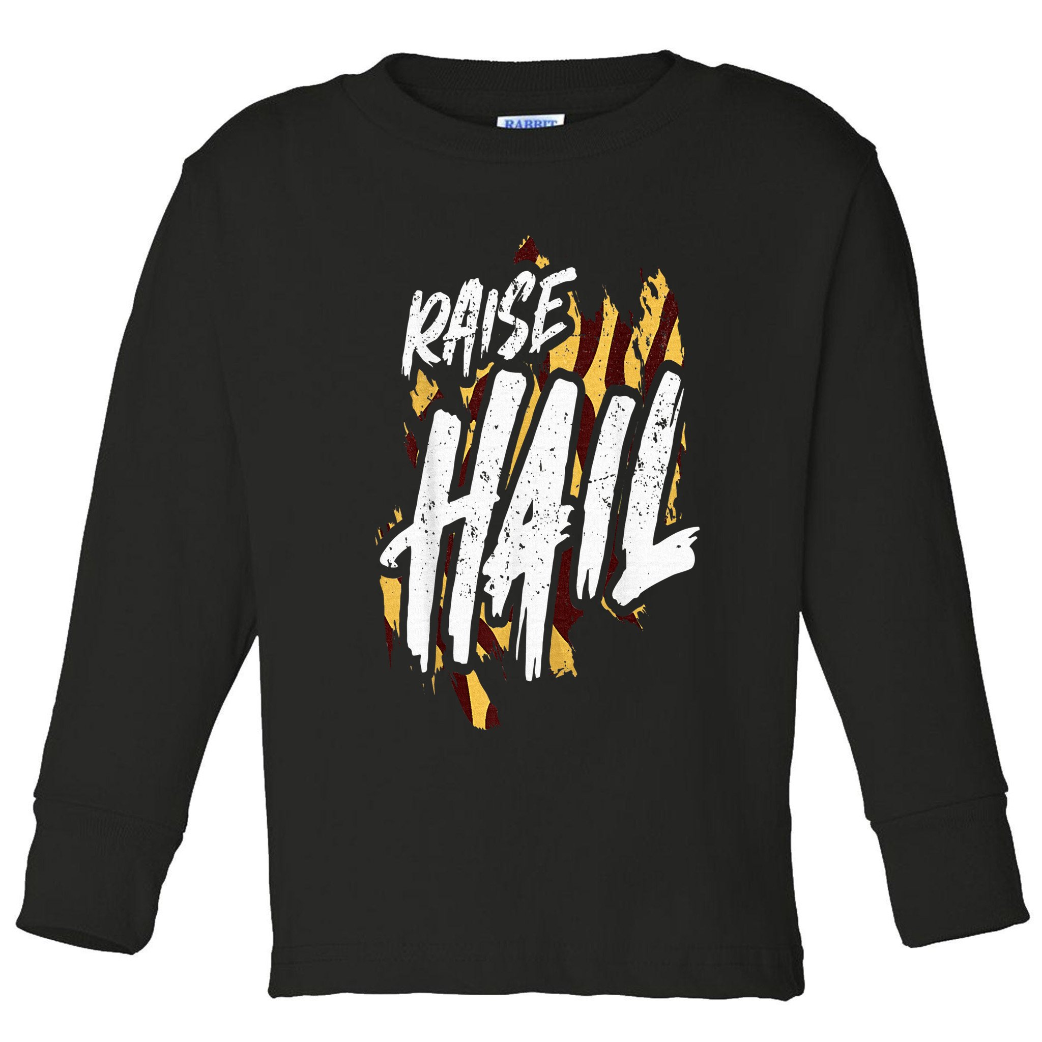 Raise Hail Washington American Football Toddler Long Sleeve Shirt