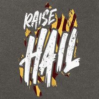 Raise Hail Washington American Football Cotton Canvas Backpack