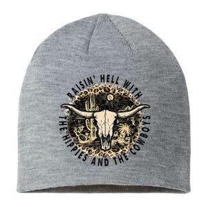 Raisin Hell With The Hippies And The Cowboys Sustainable Beanie