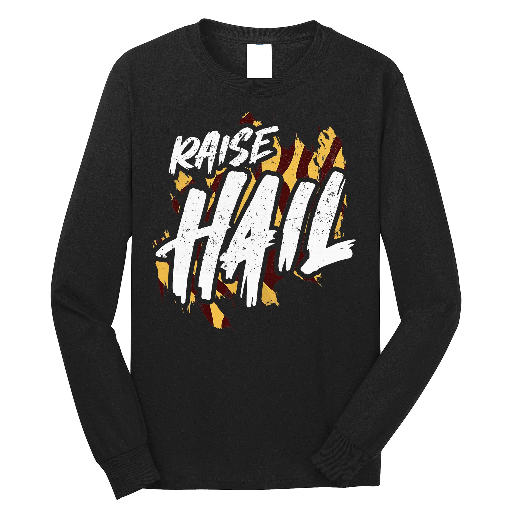 Raise Hail Washington American Football Long Sleeve Shirt
