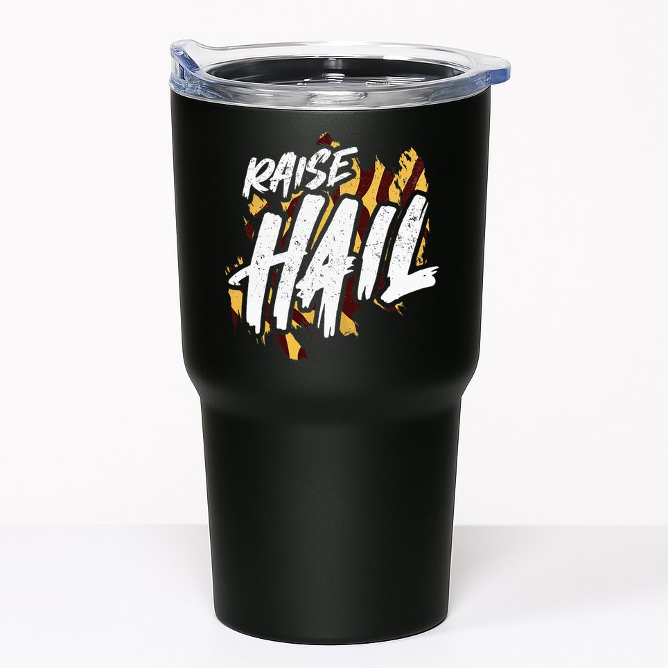 Raise Hail Washington American Football Tumbler