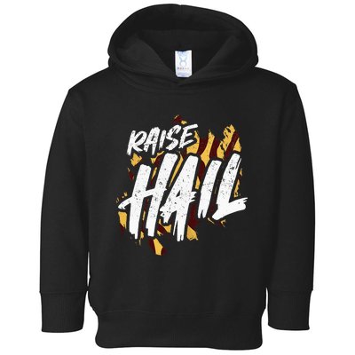 Raise Hail Washington American Football Toddler Hoodie