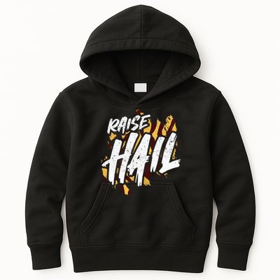 Raise Hail Washington American Football Kids Hoodie