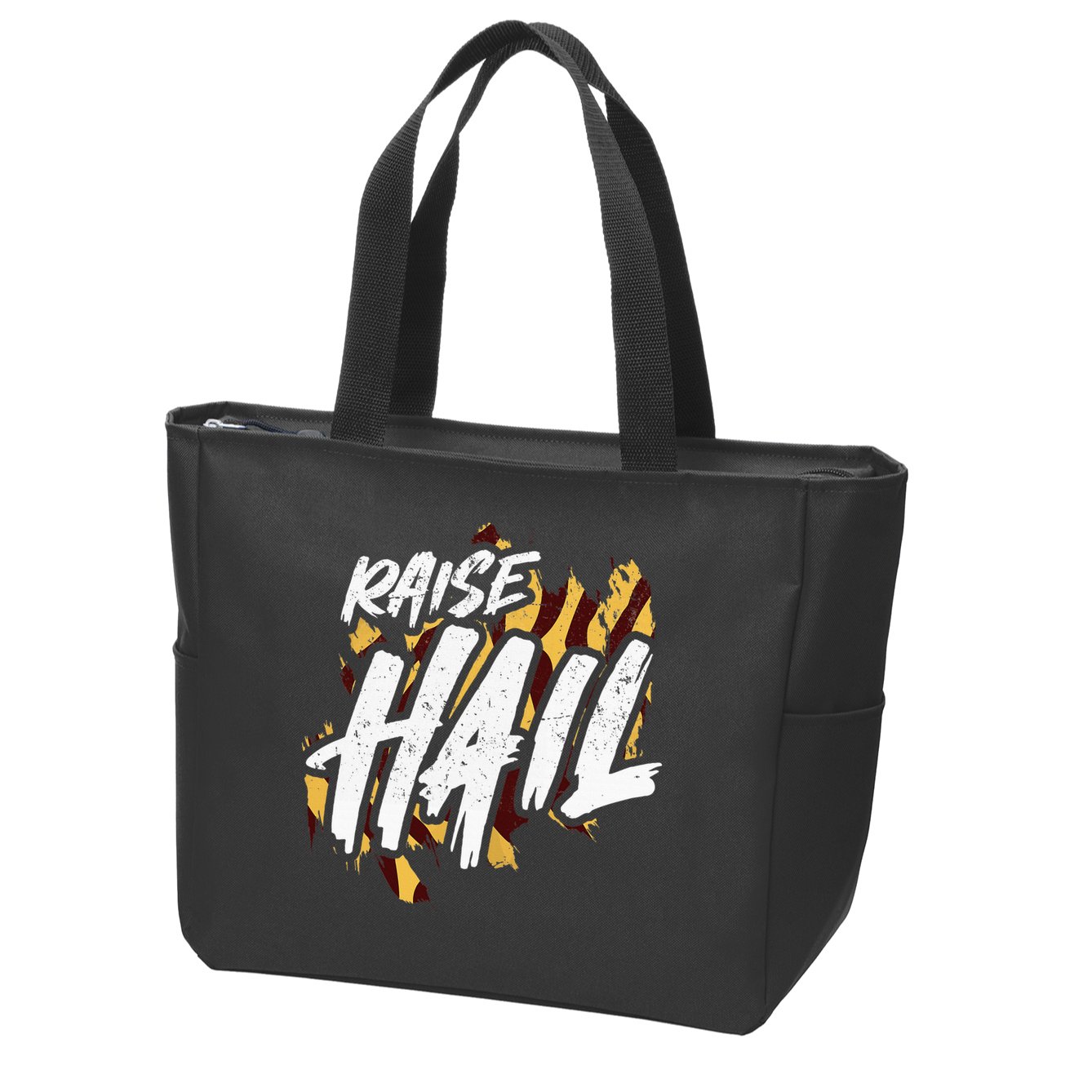 Raise Hail Washington American Football Zip Tote Bag