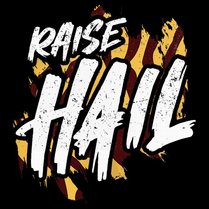 Raise Hail Washington American Football Zip Tote Bag