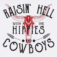 Raisin Hell With The Hippies And The Cowboys Country Cooling Performance Crew T-Shirt
