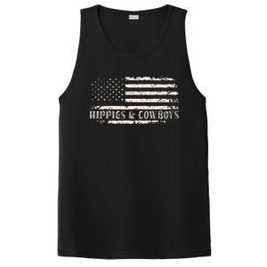 Raisin Hell With The Hippies And Cowboys Country PosiCharge Competitor Tank