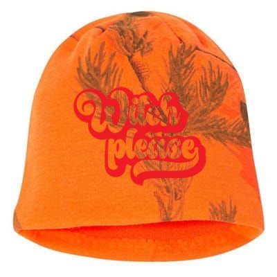 Retro Halloween Witch Please Gift Kati - Camo Knit Beanie