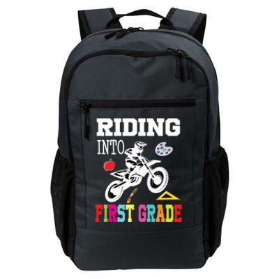 Riding Into 1st Grade Back To School Gift Daily Commute Backpack