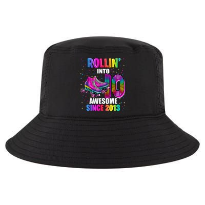 Rollin into 10 Awesome 2013 Roller Skating 10th Birthday Cool Comfort Performance Bucket Hat