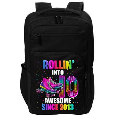 Rollin into 10 Awesome 2013 Roller Skating 10th Birthday Impact Tech Backpack