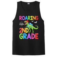 Roaring Into 2nd Grade Dinosaur Students Back To School PosiCharge Competitor Tank