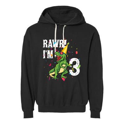 RAWR I’M 3RAWR I’M 3 Garment-Dyed Fleece Hoodie