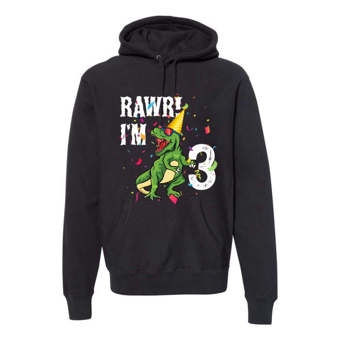 RAWR I’M 3RAWR I’M 3 Premium Hoodie