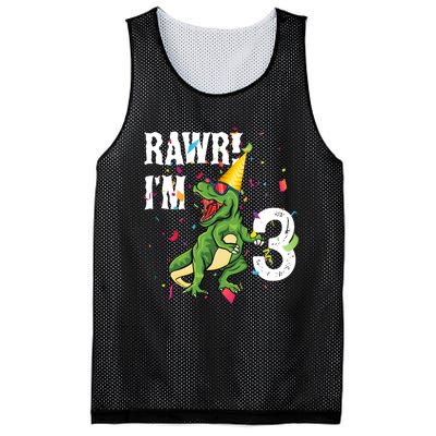 RAWR I’M 3RAWR I’M 3 Mesh Reversible Basketball Jersey Tank