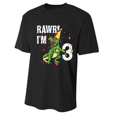 RAWR I’M 3RAWR I’M 3 Performance Sprint T-Shirt