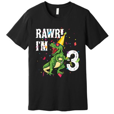 RAWR I’M 3RAWR I’M 3 Premium T-Shirt